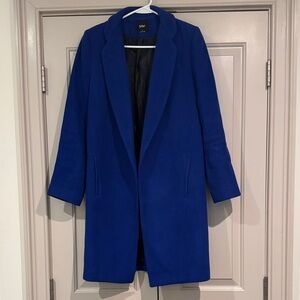 Sportgirl Cobalt Wool Coat